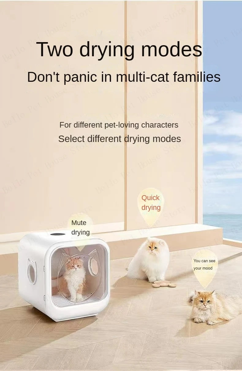 Commercial Pet Drying Box Pet Dryer and Water Blower Hair Dryer for Dog Household Cat Dryer Multifunctional Pet Drying Room