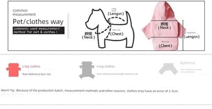 Pet Clothes Fall and Winter New Arrival Bear Thick Warm Sweater Teddy Bichon Dog Cat Elastic Knitting Vest