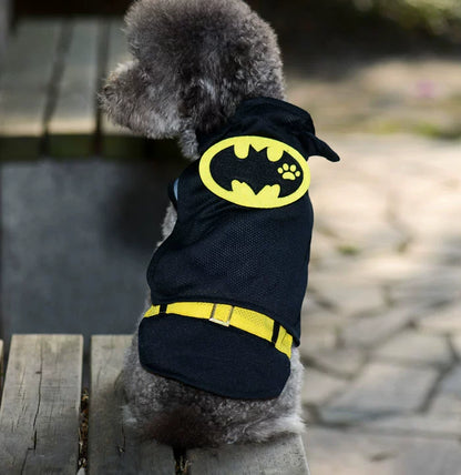 Pet Clothes Thin Summer Clothing Breathable Sun Protection Teddy Vest Dog Mesh Grid Mickey Panda Pet Costume